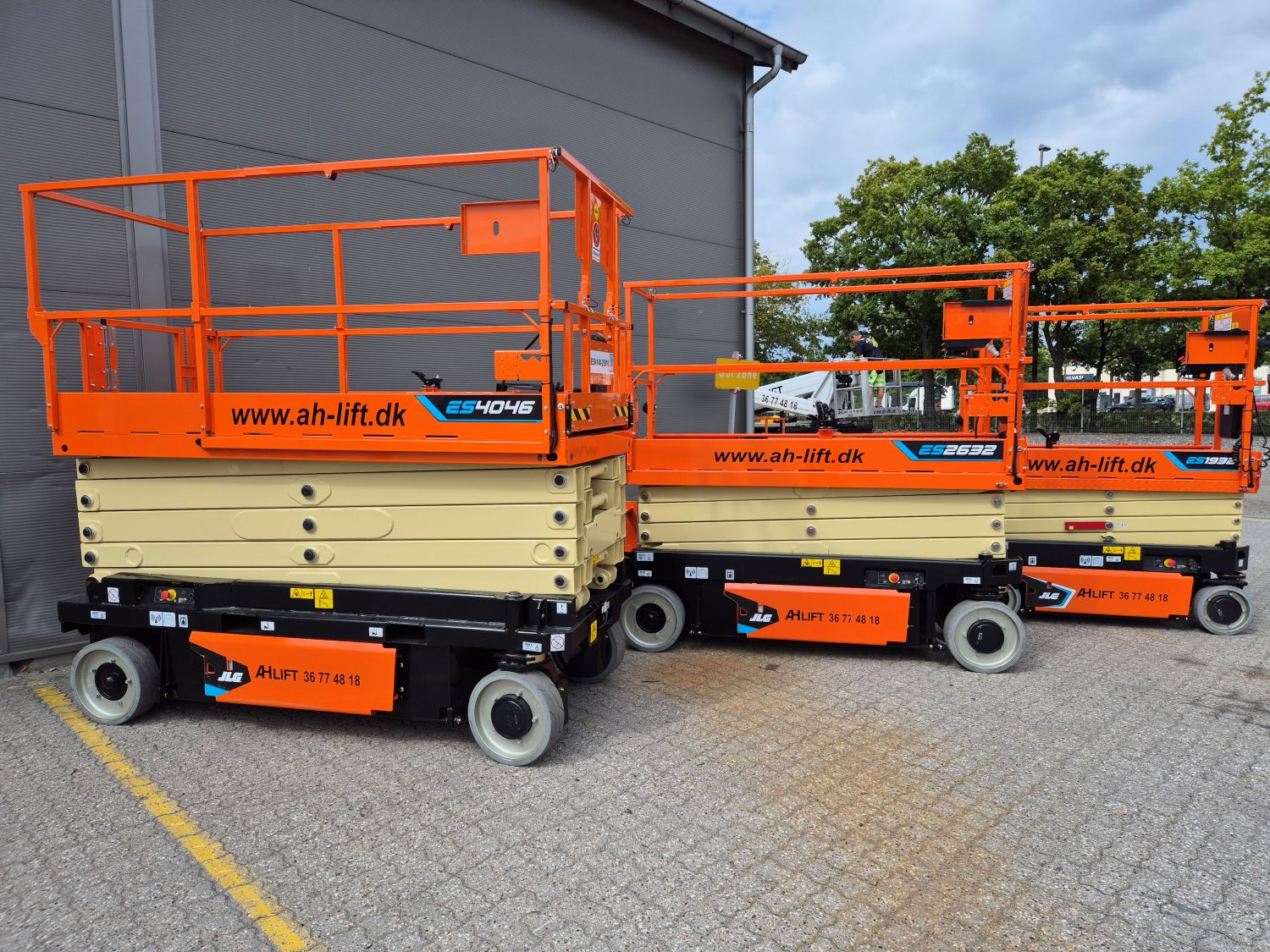Nye 100% elektriske JLG saxlifte - AH Lift